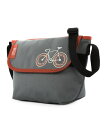 }nb^|[e[W fB[X V_[obO obO City Bike Mini NY Messenger Bag Gray/Red