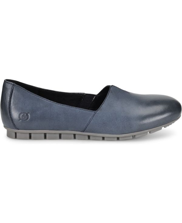 ボーン レディース パンプス シューズ Women's Sebra Comfort Slip On Flats Navy