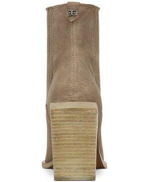サムエデルマン レディース ブーツ・レインブーツ シューズ Women's Emalia Square-Toe Booties Deep Taupe