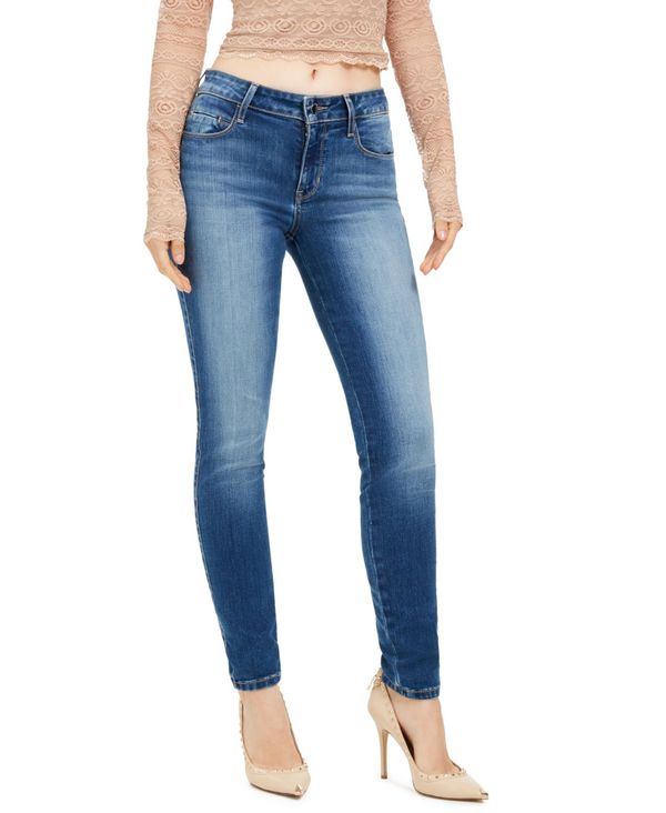 ゲス レディース デニムパンツ ボトムス Mid-Rise Curvy Jeans Saville Wash