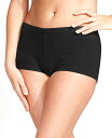メイデンフォーム レディース パンツ アンダーウェア Dream Cotton Tailored Boyshort Underwear DM0002 Black(4)