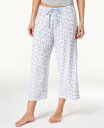 ヒュー レディース カジュアルパンツ ボトムス Icy Margarita Knit Capri Pajama Pants White