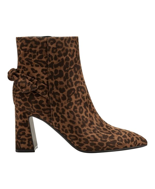 バンドリーノ レディース ブーツ・レインブーツ シューズ Women's Kendra Ankle Dress Booties Leopard