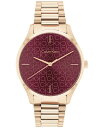 カルバンクライン レディース 腕時計 アクセサリー Women's Carnation Gold-Tone Stainless Steel Bracelet Watch 35mm Carnation Gold
