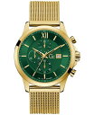 QX Y rv ANZT[ Gc Executive Men's Swiss Gold-Tone Stainless Steel Bracelet Watch 44mm Silver-tone