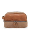 TSDブランド レディース クラッチバッグ バッグ Stone Creek Waxed Canvas Toiletry Bag Khaki(4)