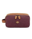 TSDブランド レディース クラッチバッグ バッグ Turtle Ridge Waxed Canvas Toiletry Bag Burgundy