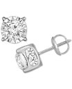 トゥルーミラクル レディース ピアス・イヤリング アクセサリー Diamond Stud Earrings (2 ct. t.w.) in 14k White ...
