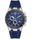 QX Y rv ANZT[ Gc Audacious Men's Swiss Silver-Tone Stainless Steel Strap Watch 44mm Silver-tone