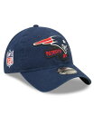 ■帽子サイズ サイズ｜ 頭囲 S/M ｜ 58cm M/L ｜ 60cm ■ブランド New Era (ニューエラ)■商品名 Men's Navy New England Patriots OTC 2022 Sideline 9TWENTY Adjustable Hat■商品は海外よりお取り寄せの商品となりますので、お届けまで10日-14日前後お時間頂いております。 ■ブランド・商品・デザインによって大きな差異がある場合があります。 ■あくまで平均的なサイズ表ですので「目安」として参考にしてください。 ■お届けの商品は1枚目のお写真となります。色展開がある場合、2枚目以降は参考画像となる場合がございます。 ■只今、一部を除くすべて商品につきまして、期間限定で送料無料となります。 ※沖縄・離島・一部地域は追加送料(3,300円)が掛かります。