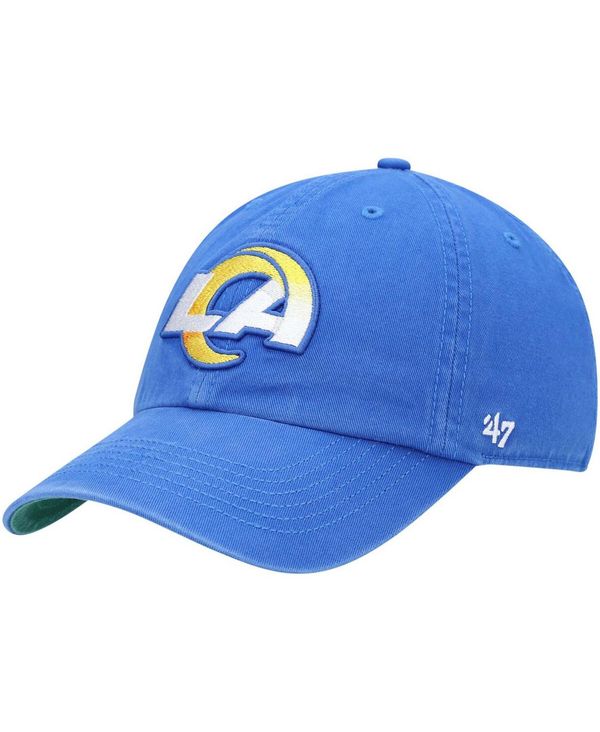 47ブランド メンズ 帽子 アクセサリー Men's Royal Los Angeles Rams Franchise Logo Fitted Hat Royal