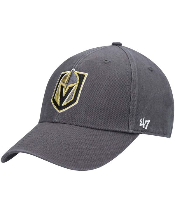 47ブランド メンズ 帽子 アクセサリー Men's Charcoal Vegas Golden Knights Legend MVP Adjustable Hat Charcoal