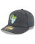ニューエラ メンズ 帽子 アクセサリー Men's Graphite Los Angeles Rams Alternate Logo Storm II Low Profile 59FIFTY Fitted Hat Graphite