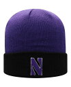 トップオブザワールド メンズ 帽子 アクセサリー Men's Purple, Black Northwestern Wildcats Core 2-Tone C...