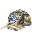 ミッチェル＆ネス ミッチェル&ネス メンズ 帽子 アクセサリー Men's Camo Philadelphia 76Ers Woodland Desert Snapback Hat Camo