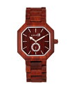 A[XEbh Y rv ANZT[ Acadia Wood Bracelet Watch Red 43Mm Red
