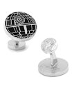 JtNX Y JtX{^ ANZT[ Recessed Matte Death Star Cufflinks Black