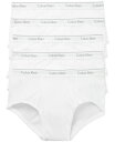 カルバンクライン メンズ ブリーフパンツ アンダーウェア Men's Cotton Classics Briefs, 5-Pack White