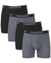 ヘインズ メンズ ボクサーパンツ アンダーウェア Men's 4-Pk. Ultimate® Comfort Flex Fit® Ultra S...