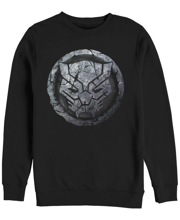 եե  ѡå  Marvel Men's Black Panther Stone Cat Face L...