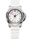 ビクトリノックス ビクトリノックス レディース 腕時計 アクセサリー Women's I.N.O.X. V White Rubber Strap Watch 37mm White