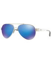 コスタデルマール レディース サングラス・アイウェア アクセサリー Polarized Sunglasses, CDM LORETO 57 GREY/ BLUE MIRROR