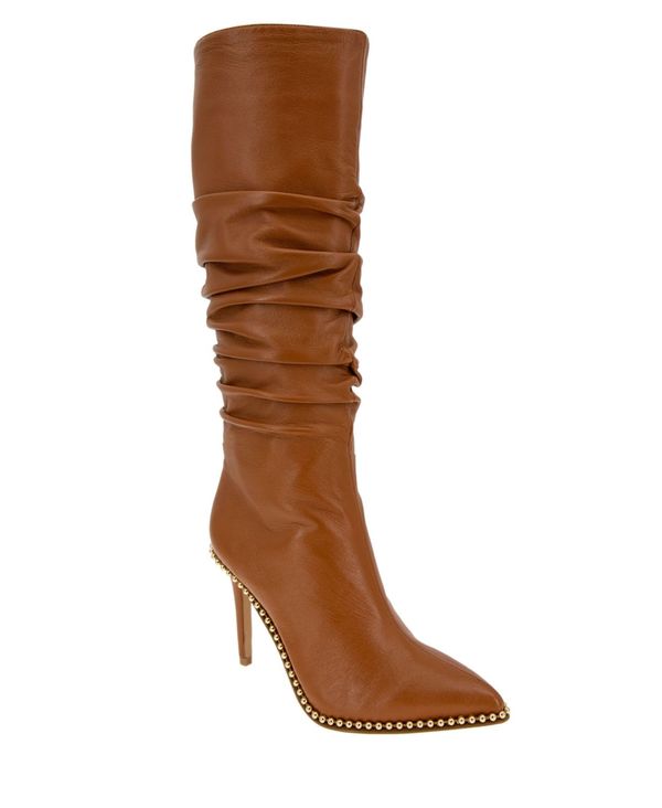 BCBジェネレーション レディース ブーツ・レインブーツ シューズ Women's Harbi Pointy Toe Genuine leather Wide Boot Sugar Almond Leather