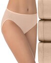 バニティフェア レディース パンツ アンダーウェア Women's 3-Pk. Vanity Fair Illumination Hi-Cut Brief Un...