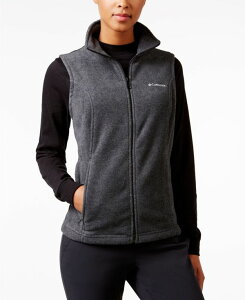 コロンビア レディース ジャケット・ブルゾン アウター Women's Benton Springs Fleece Vest Charcoal Heather