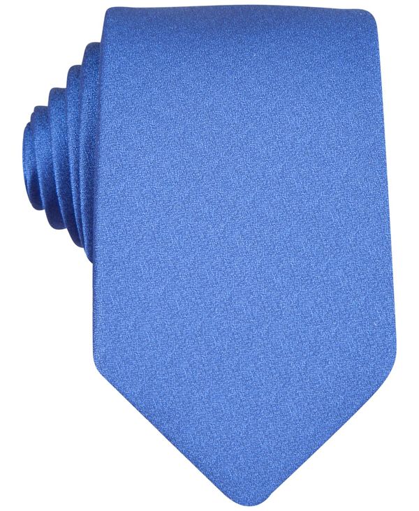 o[X[ Y lN^C ANZT[ Sable Solid Tie, Created for Macy's Cobalt