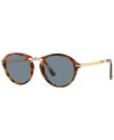 ペルソル メンズ サングラス・アイウェア アクセサリー Unisex Sunglasses, PO3274S 50 Caffe