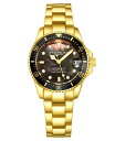 XgD[O fB[X rv ANZT[ Women's Gold Tone Stainless Steel Bracelet Watch 32mm Gold