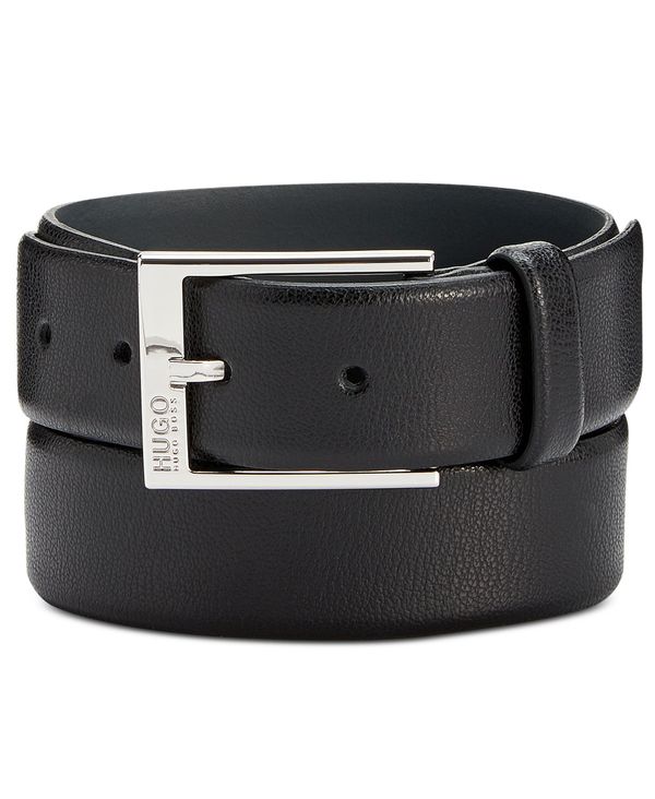 ボスヒューゴボス ヒューゴボス メンズ ベルト アクセサリー Men's Gellot Leather Belt Black