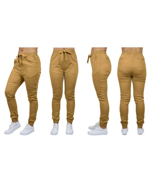 ギャラクシーバイハルビック レディース カジュアルパンツ ボトムス Women's Basic Stretch Twill Joggers Timber