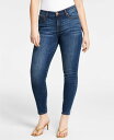アイエヌシーインターナショナルコンセプト レディース デニムパンツ ボトムス Women 039 s Curvy Mid Rise Skinny Jeans, Created for Macy 039 s Depth Wash