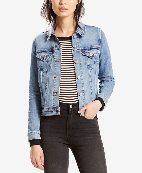 リーバイス レディース ジャケット・ブルゾン アウター Women's Original Denim Trucker Jacket Jeanie