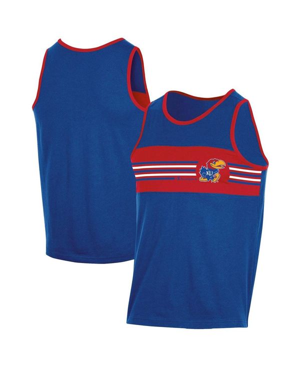 チャンピオン タンクトップ  メンズ チャンピオン メンズ タンクトップ トップス Men's Royal Kansas Jayhawks Colorblock Tank Top Royal