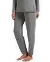 ヒュー レディース ナイトウェア アンダーウェア Plus Size French Terry Cuffed Lounge Pant Med. Grey Hea...
