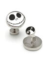 JtNX Y JtX{^ ANZT[ Nightmare Before Christmas Cufflinks Silver