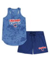 コンセプツ スポーツ レディース ナイトウェア アンダーウェア Women's Royal Chicago Cubs Plus Size Cloud Tank ...