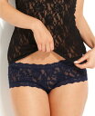 ハンキーパンキー レディース パンツ アンダーウェア Women's Signature Lace Boy Short Navy
