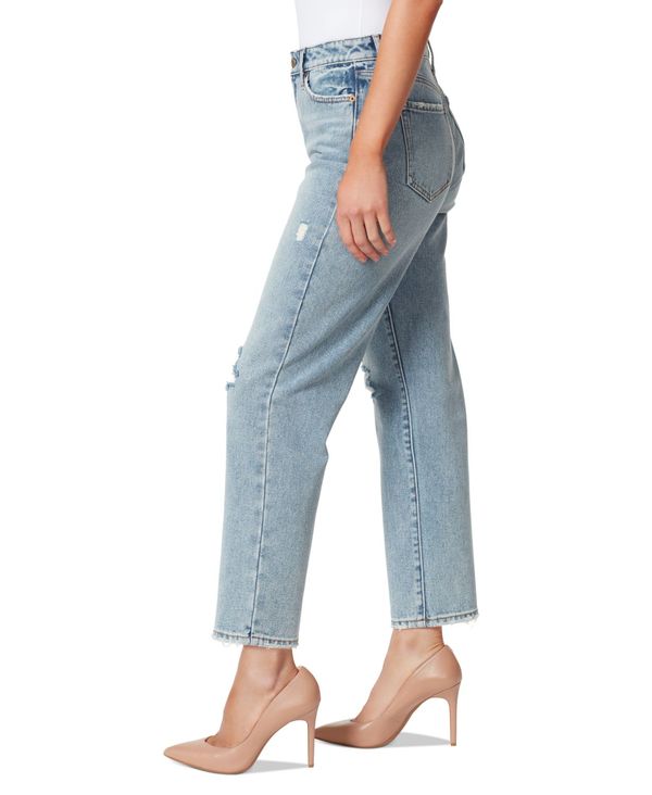 ウエスト ジェシカシンプソン レディース デニムパンツ ボトムス Women's Spotlight Distressed Cotton Straight-Leg Jeans Twilight Wash:ReVida 店 なサイズ