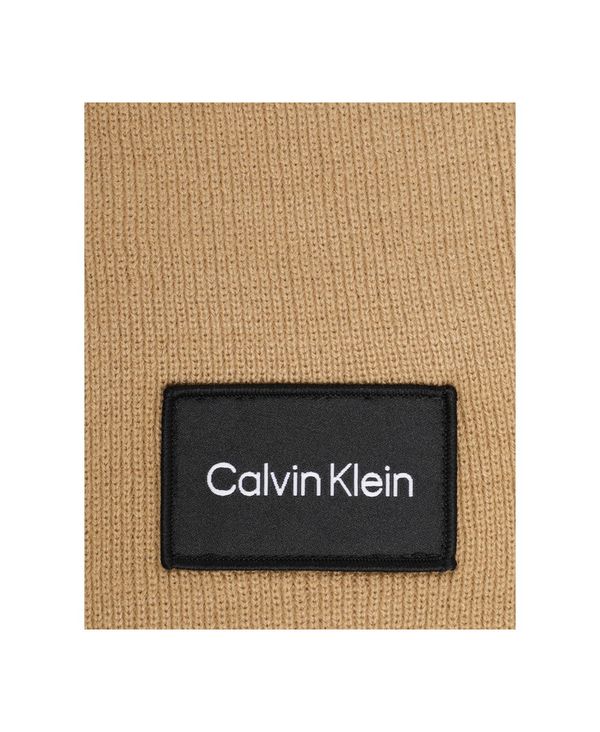 につきまし カルバンクライン メンズ マフラー・ストール・スカーフ アクセサリー Men's Woven Patch Logo Scarf Timeless Camel:ReVida 店 があります