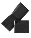 QX Y z ANZT[ Men's Monterrey Billfold Wallet with Removable Passcase Black