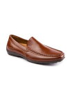ディアースタッグス メンズ スリッポン・ローファー シューズ Men’s Drive Memory Foam Loafer Brown