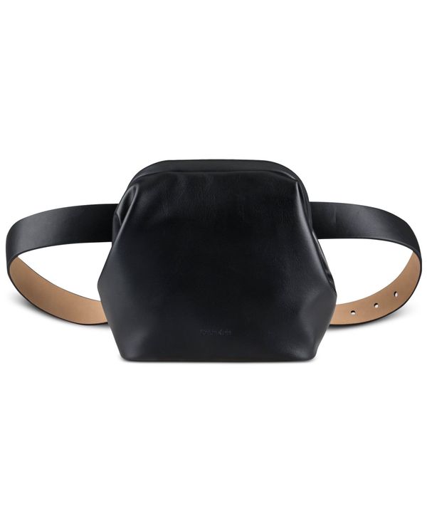 カルバン・クライン ベルト（レディース） カルバンクライン レディース ボディバッグ・ウエストポーチ バッグ Women's Frog Mouth Belt Bag Black