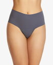 ハンキーパンキー レディース パンツ アンダーウェア Women's Breathe High-Rise Thong Underwear Granite