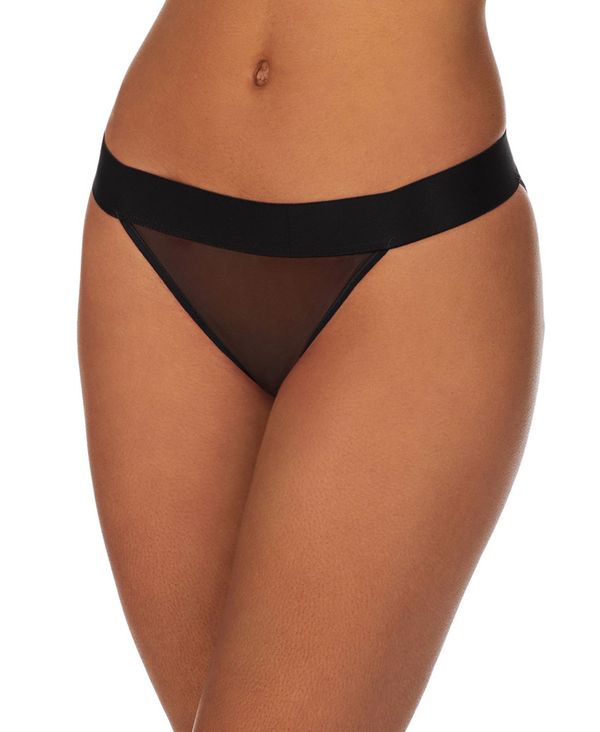 ダナ・キャラン ダナ キャラン ニューヨーク レディース パンツ アンダーウェア Women's Sheer Bikini Underwear DK8945 Black