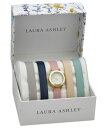 ローラアシュレイ レディース 腕時計 アクセサリー Women's Quartz Multi-Colored Polyurethane Straps Watch...