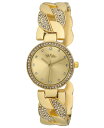 ボブマッキン レディース 腕時計 アクセサリー Unisex Interwoven Crystal Gold-Tone Alloy Bangle Watch 2...